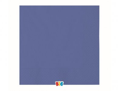Ecolor Μπλε Χαρτοπετσέτες (40τμχ)