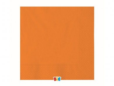 Ecolor Πορτοκαλί Χαρτοπετσέτες (40τμχ)