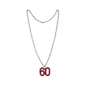 60TH Birthday Necklace