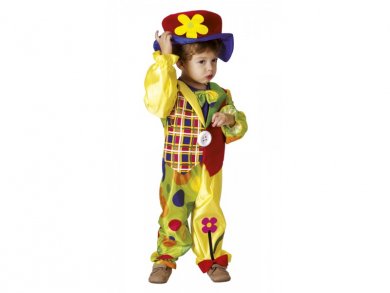 Clown costume 3-4 years old