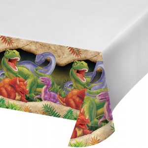 Dinosaurs plastic tablecover