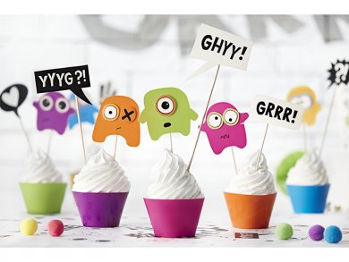 Little Monsters Cupcake kit 6/pcs