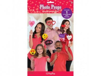 Love and Sweet Photobooth Props (13pcs)