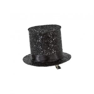 Hair clip Black Hat