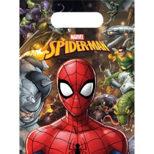 Spiderman Σακούλες Για Δώρα (6τμχ)