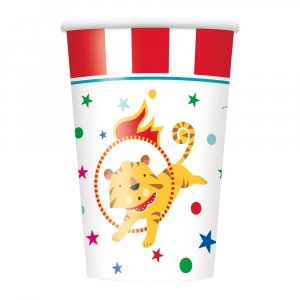 Circus Paper Cups (8pcs)