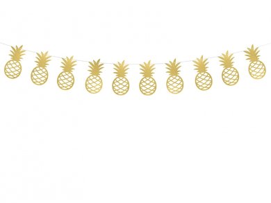 Gold Pineapple Garland