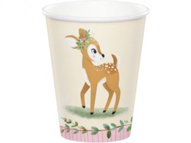 Little Deer Paper Cups (8pcs)