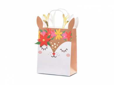 Deer Paper Gift Bag (20,5cm x 30cm)