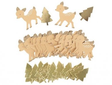 Deer and Trees Table Confetti (80pcs)