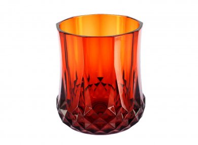Elegance Ambre Reusable Glass