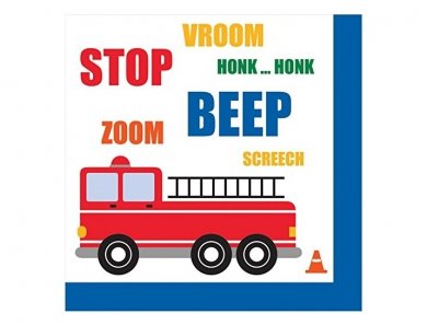 Traffic Jam Luncheon Napkins (16pcs)