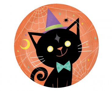 Faboolous Halloween Small Paper Plates (8pcs)