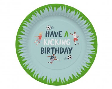 Fantastic Football Μεγάλα Χάρτινα Πιάτα (8τμχ)