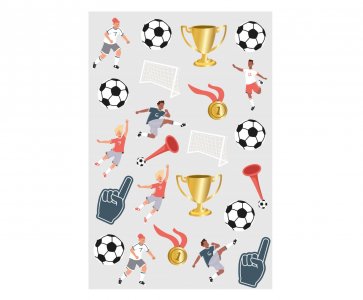 Fantastic Football Προσωρινά Τατουάζ (25τμχ)