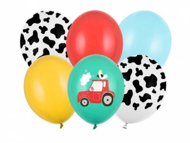 Farm Latex Balloons (6pcs)