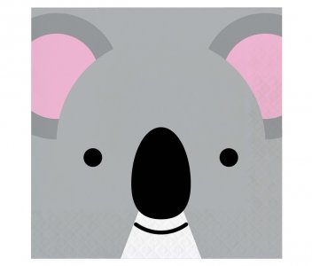 Koala Face Luncheon Napkins (16pcs)