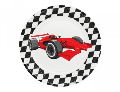 Formula 1 Large Paper Plates (8pcs)