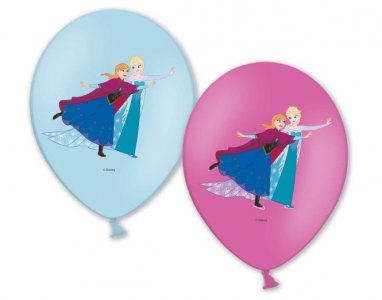 Frozen Latex Balloons (6pcs)