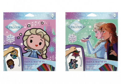 Frozen Σετ με DIY Μαγνήτες για Το Ψυγείο (4τμχ)