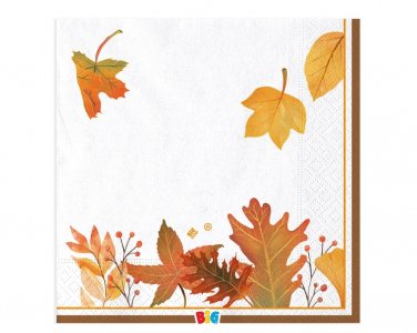 Autumn Party Luncheon Napkins (16pcs)