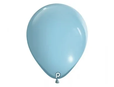 Pale Blue Latex Balloons (5pcs)