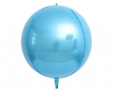 Γαλάζιο Καθρέπτης Globe Μπαλόνι (55εκ)