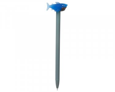 Γαλάζιο Στυλό με Τον Καρχαρία