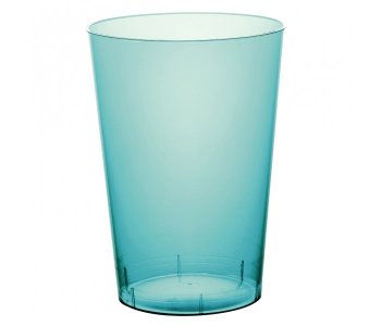 Premium Blue Clear Cups (10pcs)