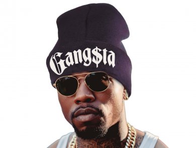 Gangsta Μαύρο Σκουφί