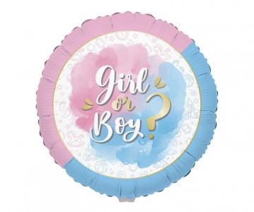 Girl or Boy Foil Μπαλόνι (45εκ)
