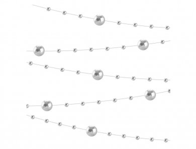 Garland with Silver Pearls (650cm)