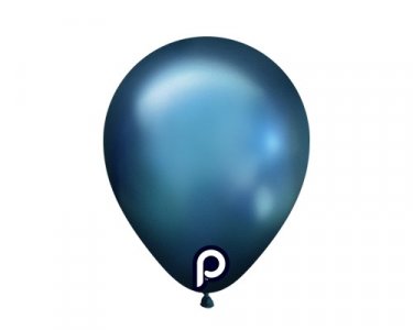 Glam Blue Small Latex Balloons (10pcs)