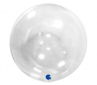 Clear Color Globe Balloon (38cm)