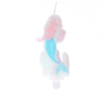 Mermaid Cake Candle (7,5cm)