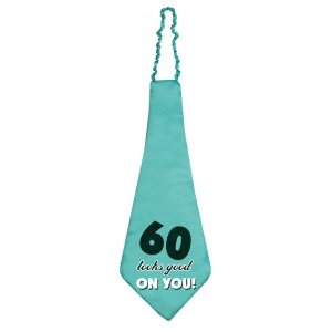 60th Birthday Giant Tie