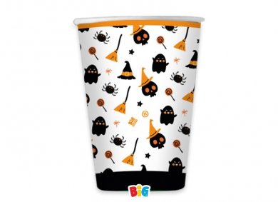 Halloween Big Party Ποτήρια Χάρτινα (6τμχ)