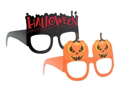Halloween Paper Glasses (6pcs)