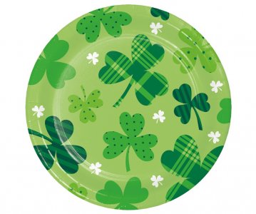 Happy Saint Patrick's Day Small Paper Plates (8pcs)