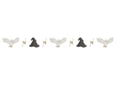 Harry Potter Garland with Gold Foiled Details (3m)