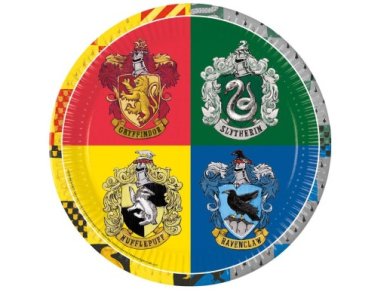Harry Potter Hogwarts Large Paper Plates (8pcs)