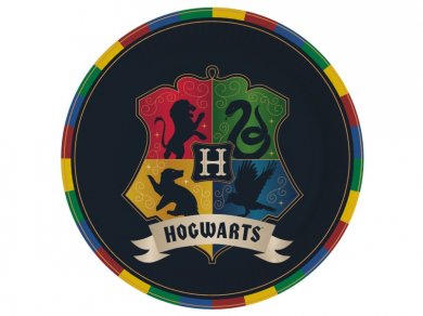 Harry Potter Μεγάλα Χάρτινα Πιάτα (8τμχ)
