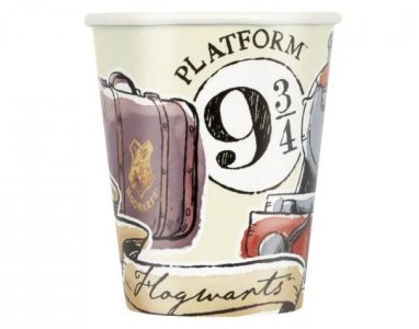 Harry Potter Vintage Paper Cups (8pcs)