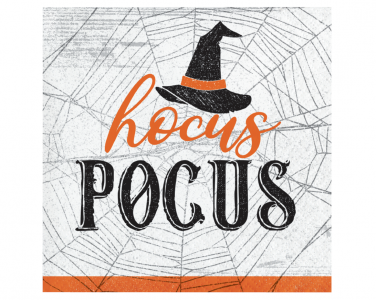 Hocus Pocus with Witch Hat Beverage Napkins (16pcs)