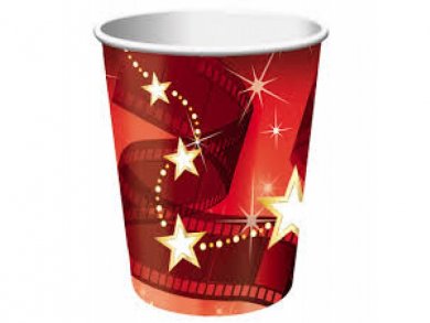 Hollywood Lights Paper Cups (8pcs)