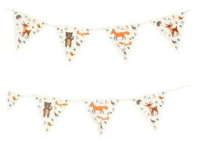 Forest Animals Flag Bunting (3m)