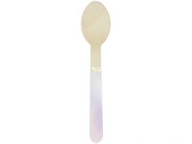 Iridescent Wooden Spoons (8pcs)