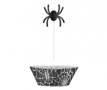 Spiderweb Cupcake Kit (24pcs)