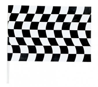 Jumbo Large Race Flag (80cm x 59cm)