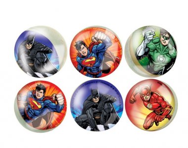 Justice League Crazy Bouncing Balls (6pcs)